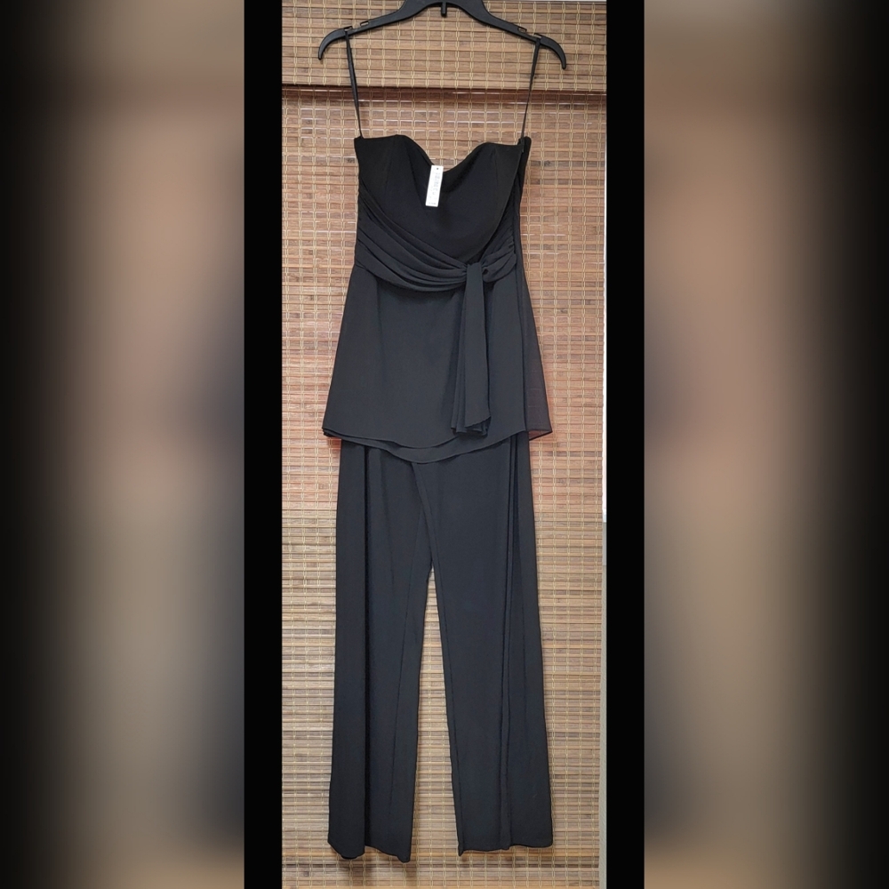 White House Black Market Stapless Jumpsuit Size 6 With Tags